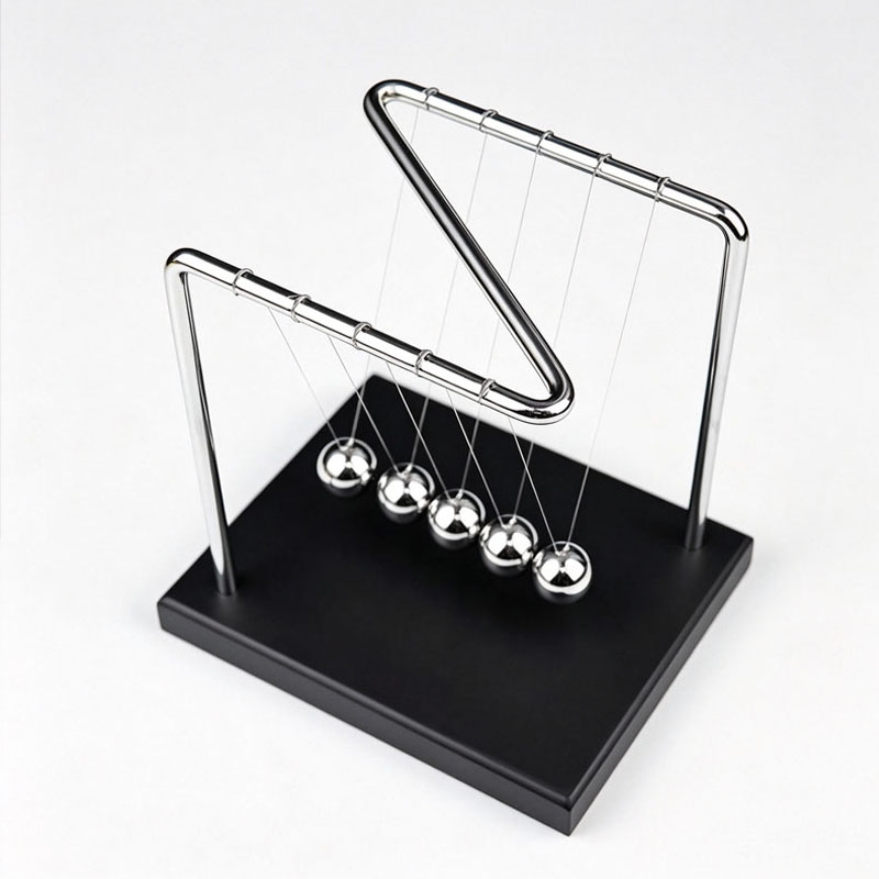Office Hi Tech - N Shaped Newton's Cradle Balance Pendulum