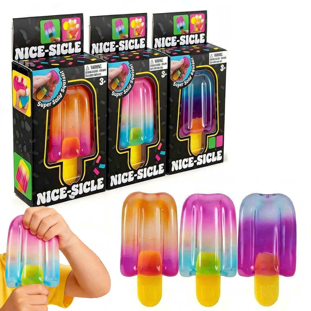 Office Hi Tech - 1/3pcs Ice Cream Squishy Squeeze Toy