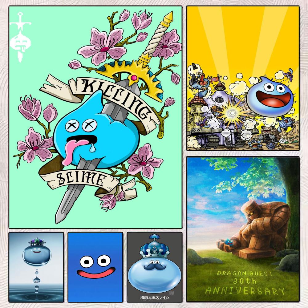 D-Dragon Quest Slime Poster Pe - Office Quest recension och pris