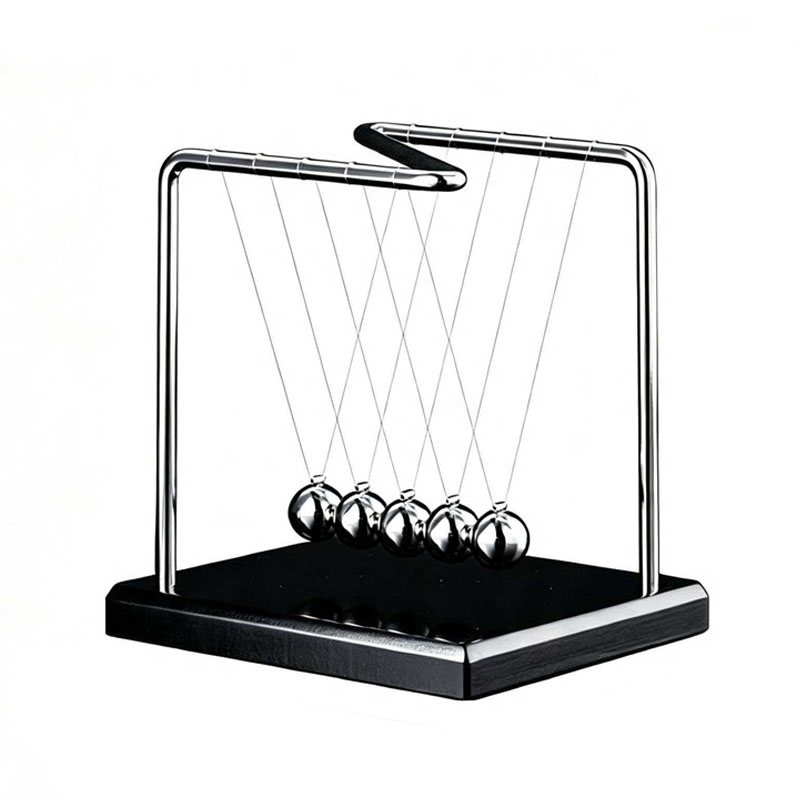 N Shaped Newton's Cradle Balan - Office Hi Tech recension och pris