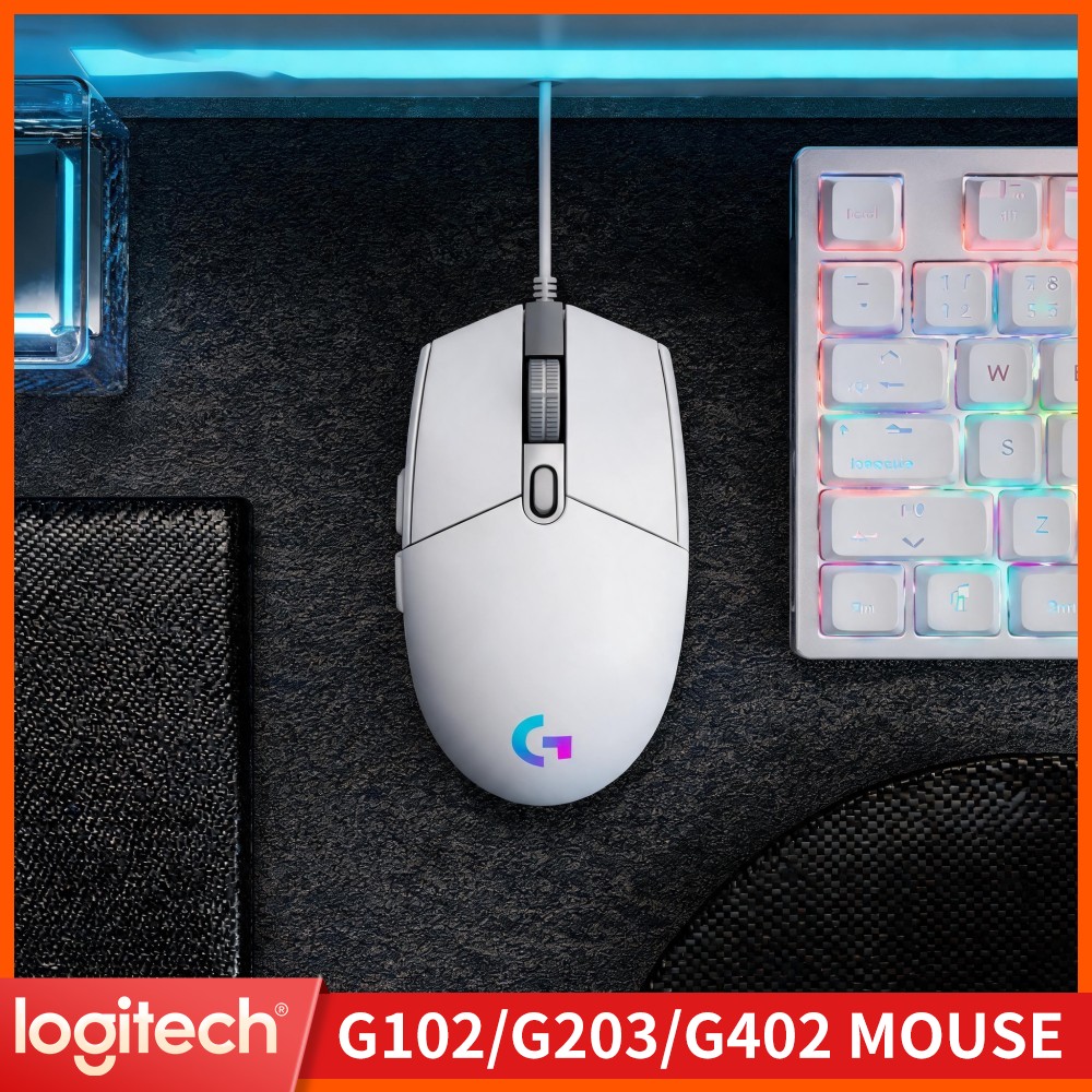 Logitech G203 LIGHTSYNC Wired  - Logitech Mouse G203 recension och pris