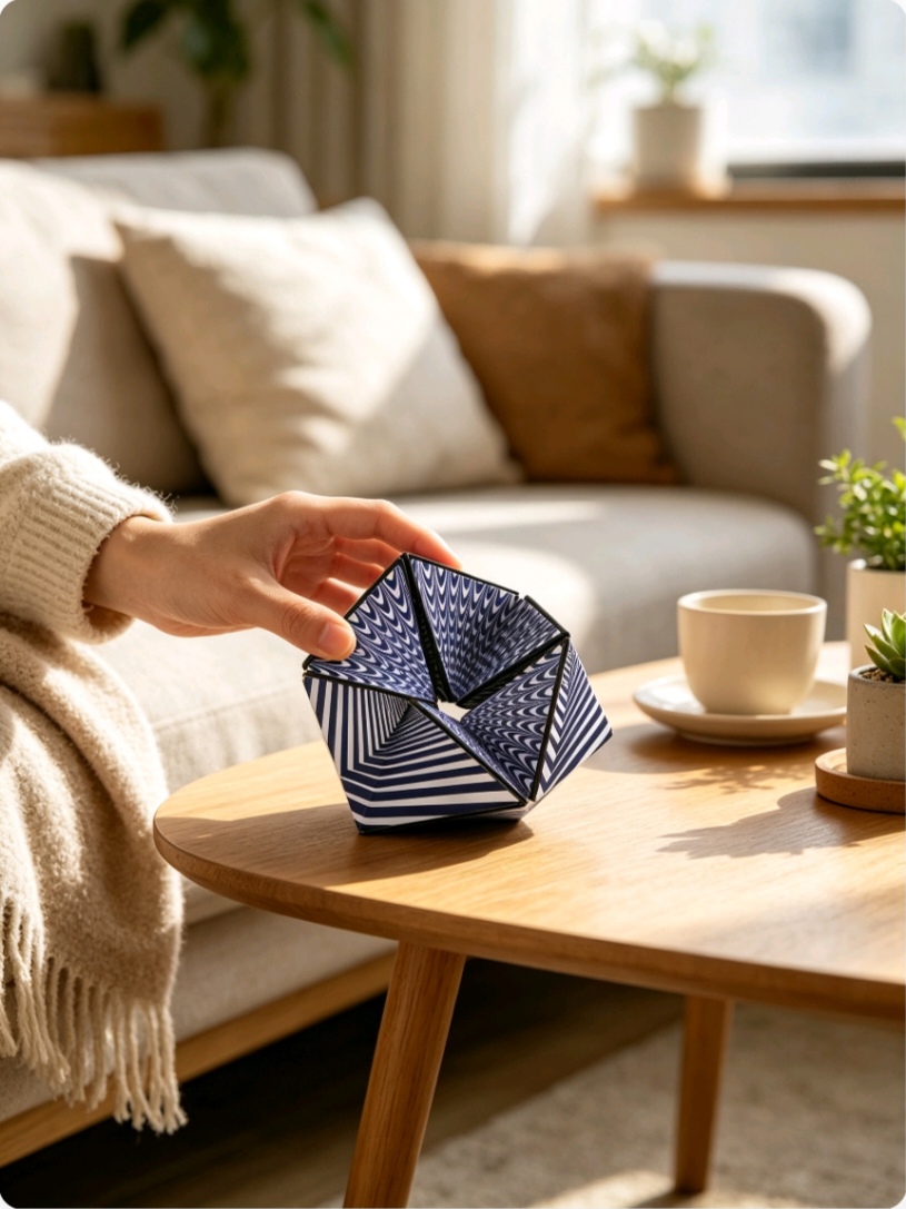 Infinite Flip 3D Geometric Str - Office Hi Tech recension och pris