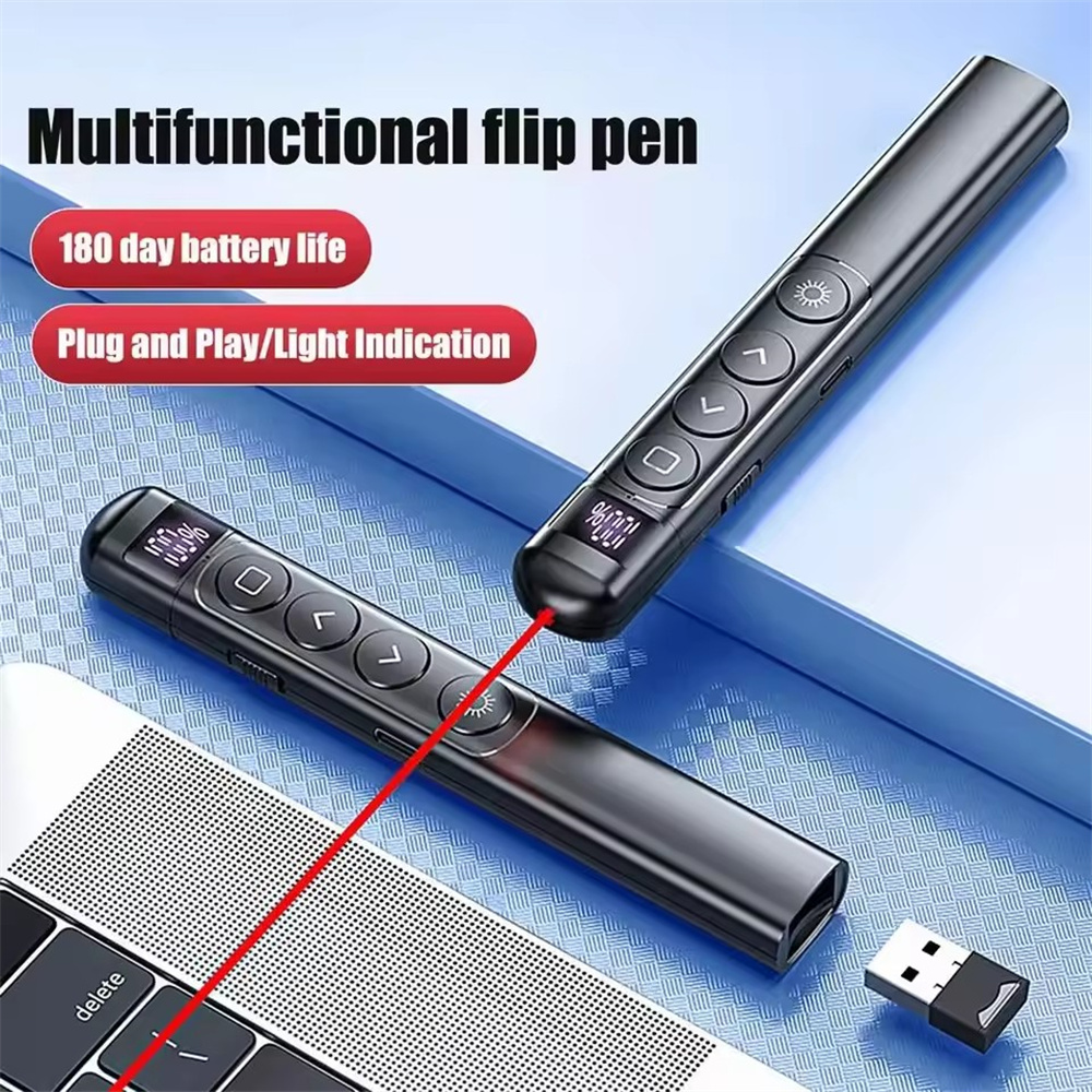 Powerpoint Pen Wireless Presen - Presentation Remote Laser recension och pris