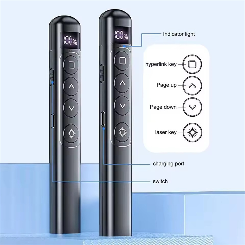 Powerpoint Pen Wireless Presen - Presentation Remote Laser recension och pris