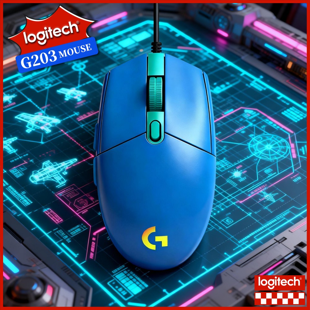 Logitech G203 Wired Gaming Mou - Logitech Mouse G203 recension och pris