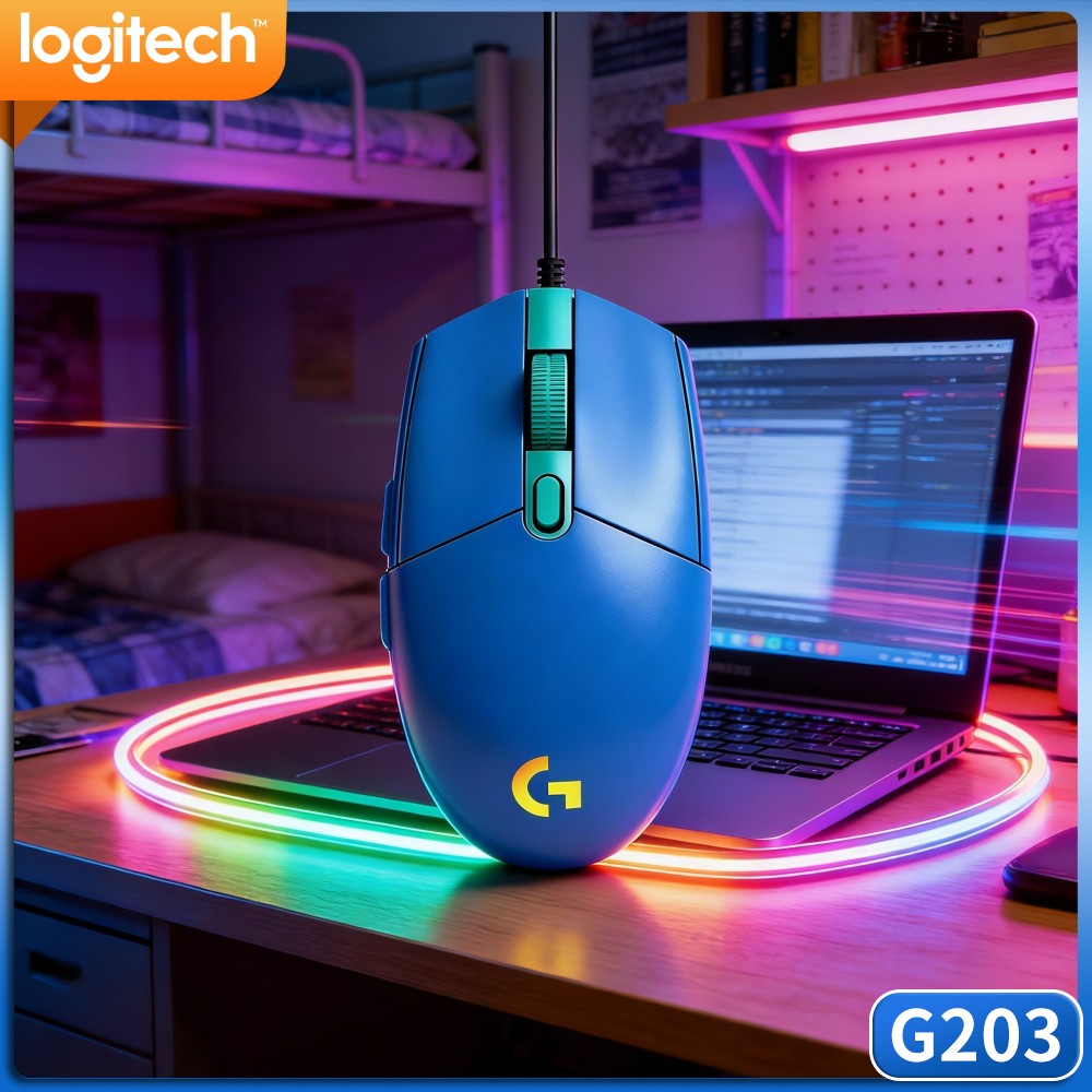 Logitech G203 Wired Gaming Mou - Logitech Mouse G203 recension och pris