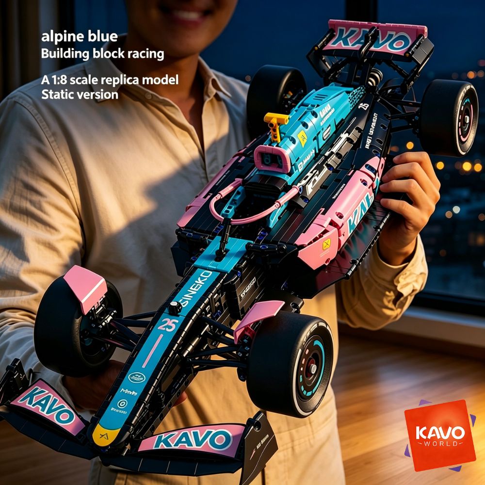 KAVOWORLD 1:8 Pink-blue Formul - Office Productivity Tech recension och pris