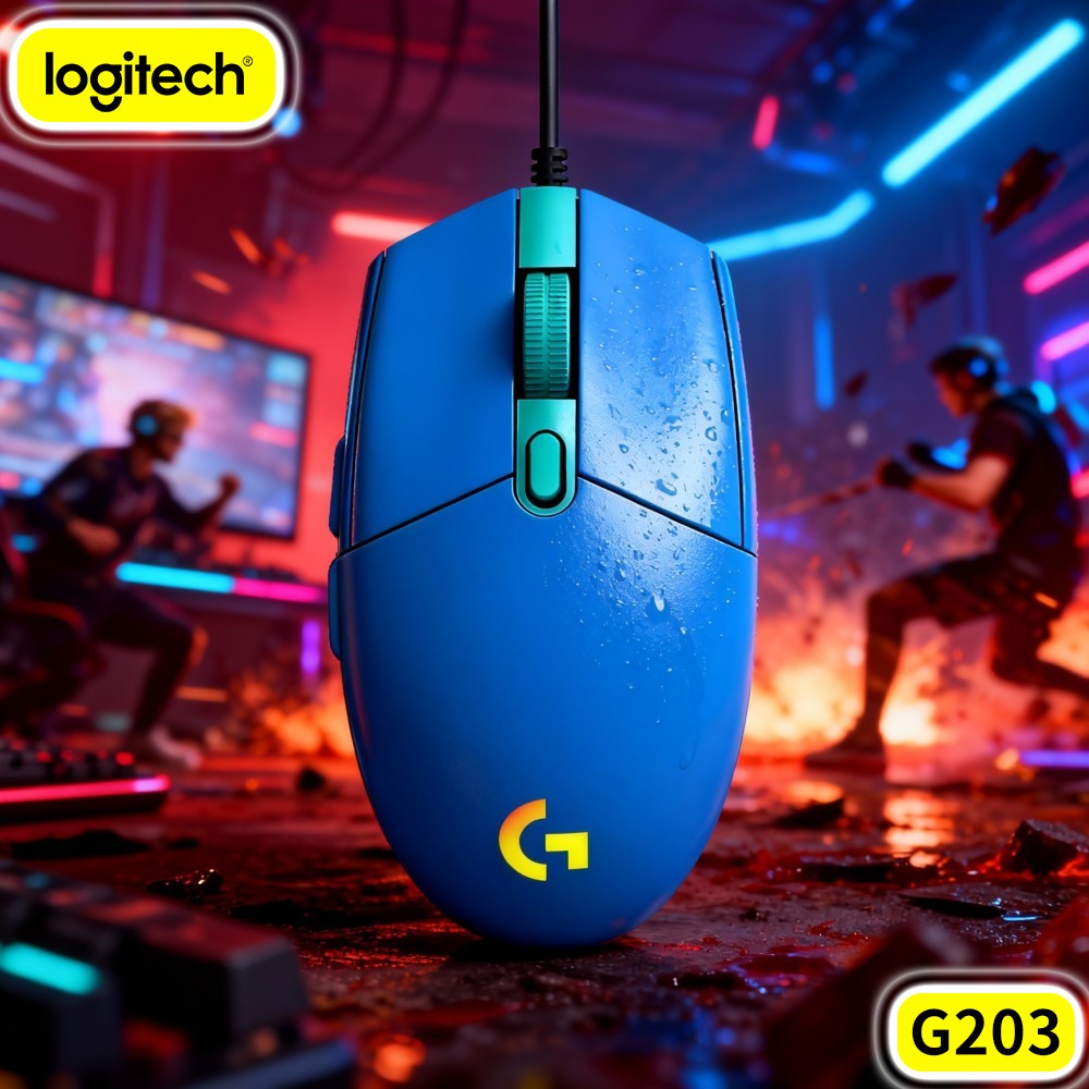 Logitech G203 Wired Gaming Mou - Logitech Mouse G203 recension och pris