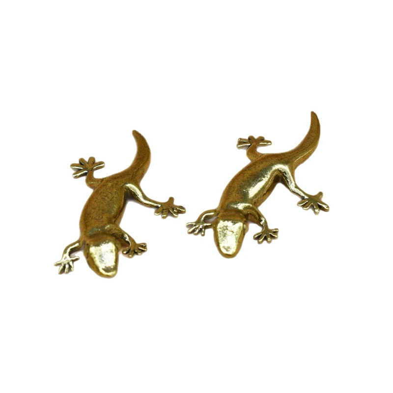 Handmade Bronze Retro Gecko Li - Office Hi Tech recension och pris